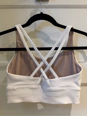 Lululemon Energy Ribbed Longline Sports Bra